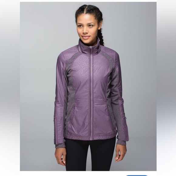 lululemon athletica Jackets & Blazers - lululemon athletica Rebel Runner jacket Women's Lavender suze8